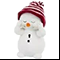Снеговичек в шапке